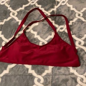 Double strapped sports bra